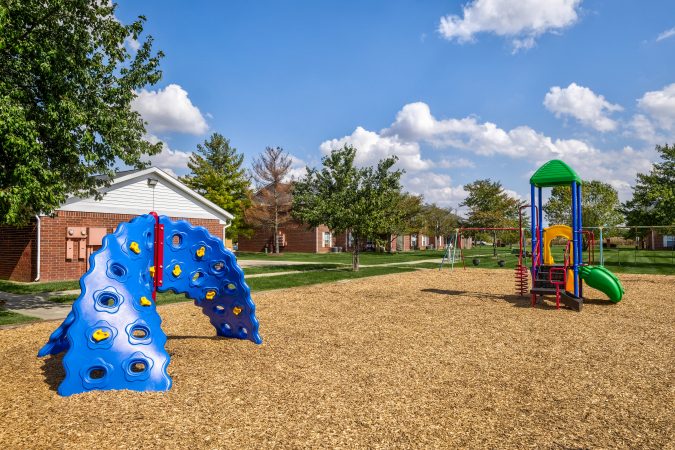 Outdoor community playground