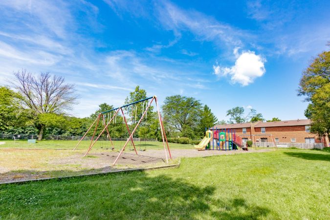 Outdoor community playground